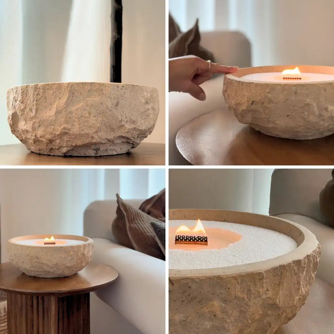 Organic Stone Bowl