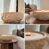 Organic Stone Bowl