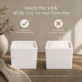 Le Cube Candle Duo